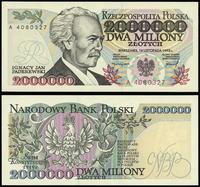 2.000.000 złotych  16.11.1993, seria A 4080327, 