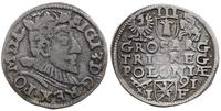 Polska, trojak, 1591