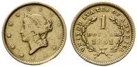 1 dolar 1851, Filadelfia, Liberty Head, złoto 1.