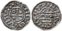 denar 985-995, Ratyzbona, Aw: Krzyż równoramienn