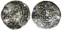 denar 1009-1024, mennica Augsburg, Popiersie kró