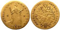 dwudukat 1765, Kremnica, złoto, 6.96 g, moneta w