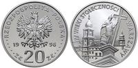 20 złotych 1996, Warszawa, IV wieki stołeczności