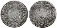 tymf (złotówka) 1663, Lwów, duża litera R w mono