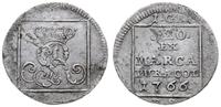 1 grosz srebrem 1766 F.S., Warszawa, bez napisów