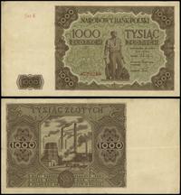1.000 złotych 15.07.1947, seria K 8798266, parok