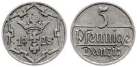 5 fenigów 1928, Berlin, rzadki rocznik w ładnym 