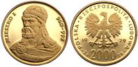 2.000 złotych 1979, Mieszko I, złoto 8.04 g
