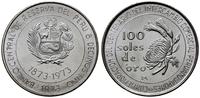100 soles 1973, Lima, 100 lat stosunków handlowy
