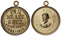 medal na 50 rocznicę Powstania Narodowego 1863-1