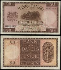 50 guldenów 5.02.1937, seria H 136113, wielokrot