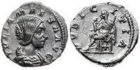 denar 218-224, Rzym, Aw: Popiersie cesarzowej w 