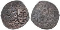 denar jednostronny 1609, Wschowa, odmiana z pełn