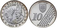 Słowacja, 10 euro, 2003