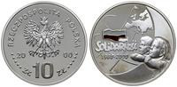 10 złotych 2000, Warszawa, Solidarność 1980-2000