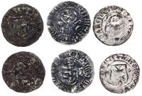 zestaw: 3 x grosz, 1 x Piotr II Muşat 1375-1391,