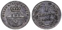 1 złoty 1835, Wiedeń, piękny, Bitkin 1, Plage 29