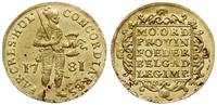 dukat 1781, złoto 3.49 g, ładnie zachowany, Purm