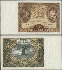 100 złotych 9.11.1934, seria CW 6828042, lekko p