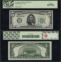 Stany Zjednoczone Ameryki (USA), 5 dolarów, 1934 C
