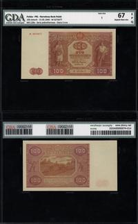 100 złotych 15.05.1946, seria M 5273477, banknot
