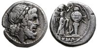 denar (victoriatus) 211-208 pne, Luceria, Aw: Gł