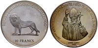 10 franków 2000, 20. rocznica wizyty Jana Pawła 