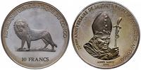 10 franków 2000, 20. rocznica wizyty Jana Pawła 