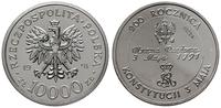 10.000 złotych 1991, Warszawa, 200 rocznica Kons