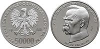 50.000 złotych 1988, Warszawa, Józef Piłsudski -