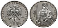 2.000 złotych 1979, Warszawa, PRÓBA NIKIEL, Mies