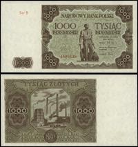 1.000 złotych 15.07.1947, seria B 1800439, złama