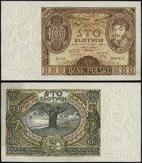 100 złotych 2.06.1932, seria AU 5807475, znak wo