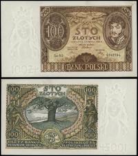 100 złotych 9.11.1934, seria BD 0162164, piękne,