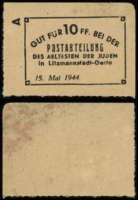 10 fenigów 15.05.1944, seria A, papier kremowy, 