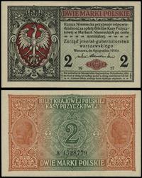 2 marki polskie 9.12.1916, jenerał, seria A 1528