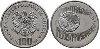 100 złotych 1978, Warszawa, PRÓBA NIKIEL; Interk