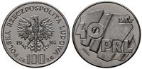 100 złotych 1984, Warszawa, PRÓBA NIKIEL; 40 Lat
