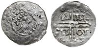 denar 1059-1086, Aw: Popiersie władcy w diademie