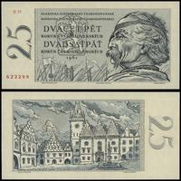 Czechosłowacja, 25 koron, 1961