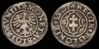 trzeciak (ternar) 1527, Kraków, rzadki typ monet