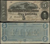 5 dolarów 17.02.1864, Richmond, seria F 90292, p
