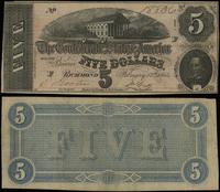 5 dolarów 17.02.1864, Richmond, seria F 18836, p