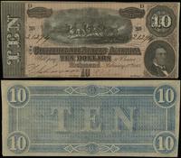10 dolarów 17.02.1864, Richmond, seria D 21294, 