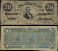 50 dolarów 17.02.1864, Richmond, seria A 34589, 