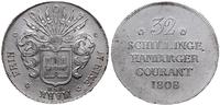 32 szylingi 1808, Hamburg, srebro 18.30 g, AKS 1