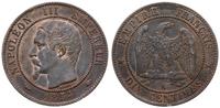 10 centymów 1854 A, Paryż, patyna, Gadoury 248