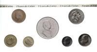Monako, zestaw rocznikowy monet obiegowych, 1975
