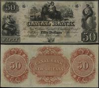 50 dolarów 18.. (ok. 1850), niewypełniony blanki