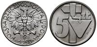 5 złotych 1959, Warszawa, /młot i kielnia/ - PRÓ